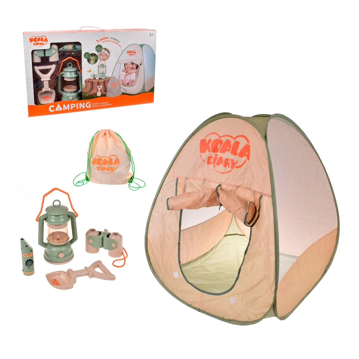 Diary Kids Camping Roleplay Set