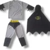 Gray Superhero Costume for Kids – 3-piece costume set with cape, top, and pants 2