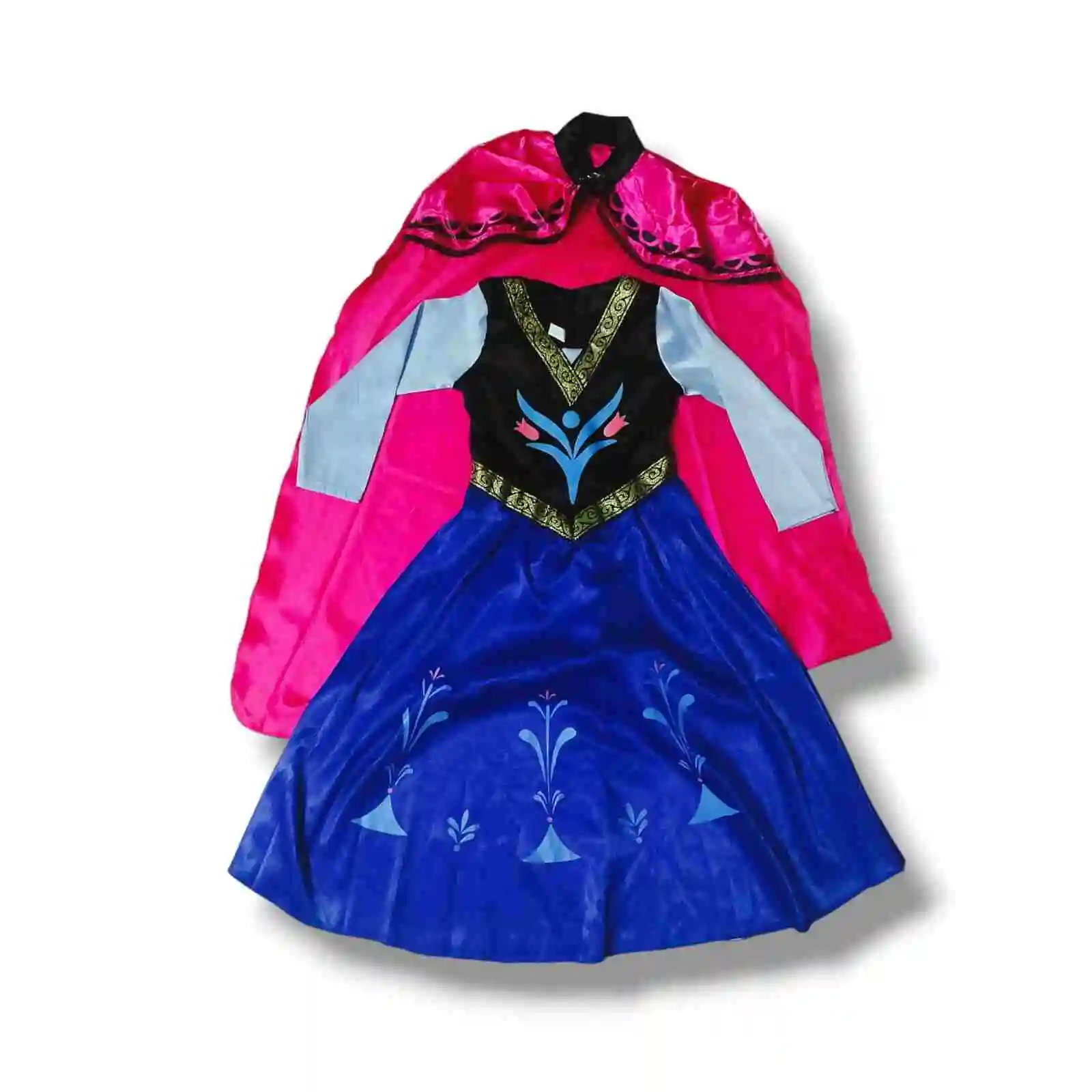 Kids Princess Costume – Winter Dress with Cape