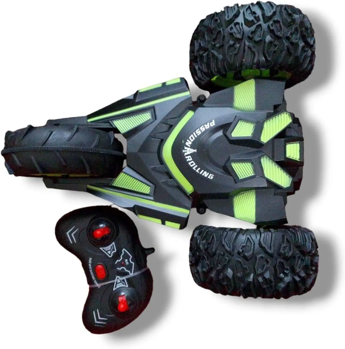 Ultimate 3-Wheel Remote Control Stunt Car – All-Terrain RC Racer for Epic Action - 3-Wheel RC Stunt Car