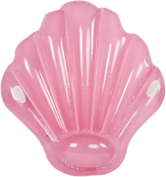 Pink Seashell Pool Float