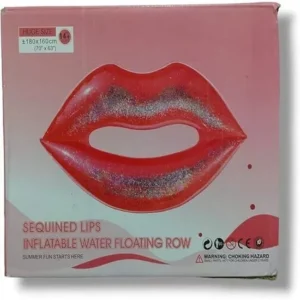 Sequin Lips Float