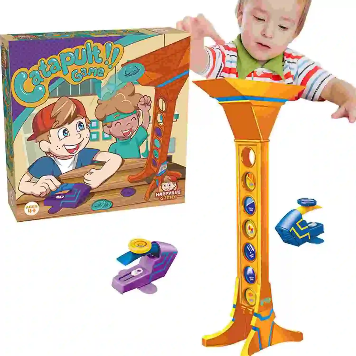 Ball Toss Catapult Game 4