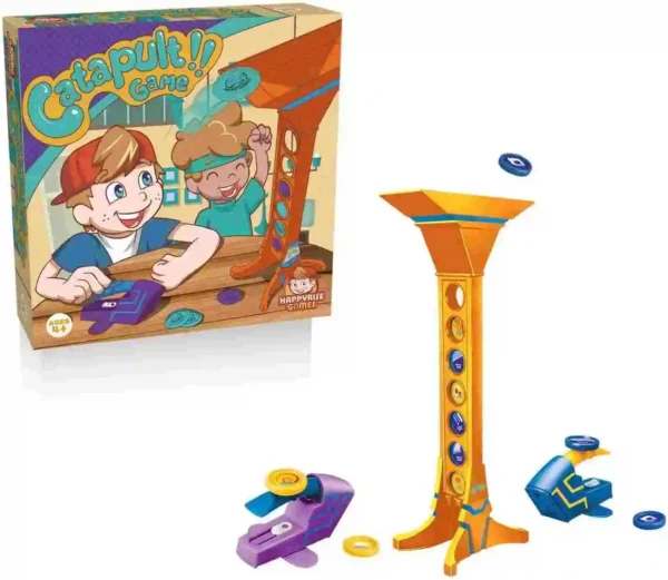 Ball Toss Catapult Game