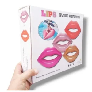 Sequin Lips Pool Float
