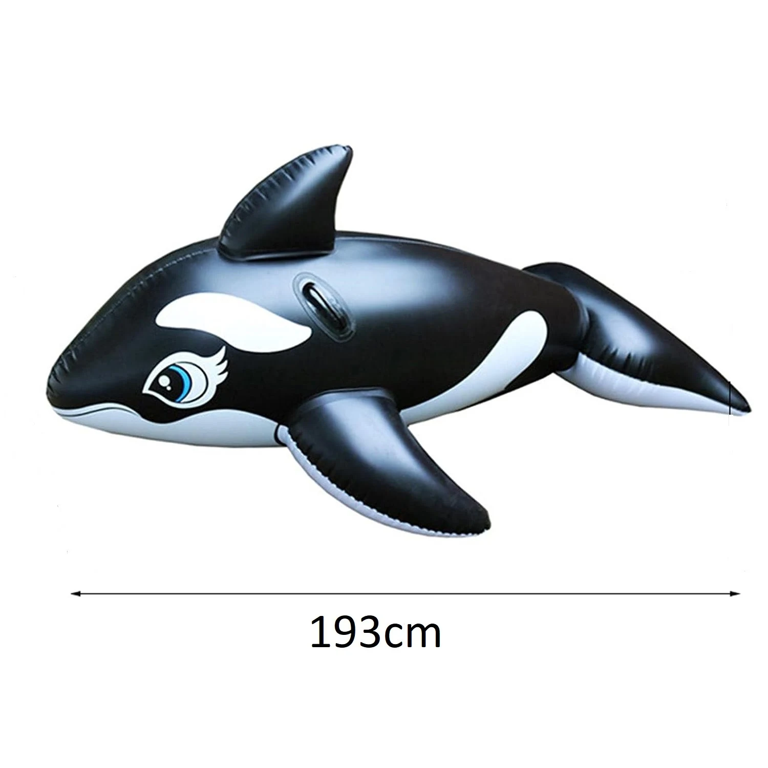 Inflatable Killer Whale Pool Float 1