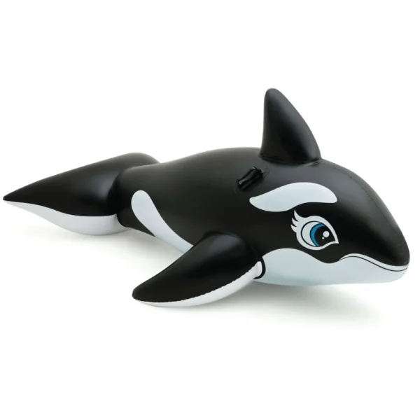 Inflatable Killer Whale Pool Float