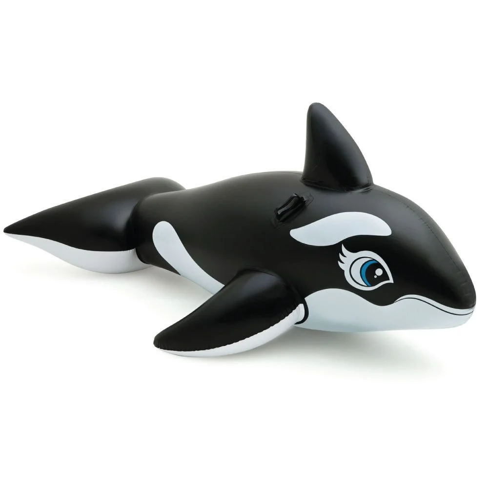 Inflatable Killer Whale Pool Float